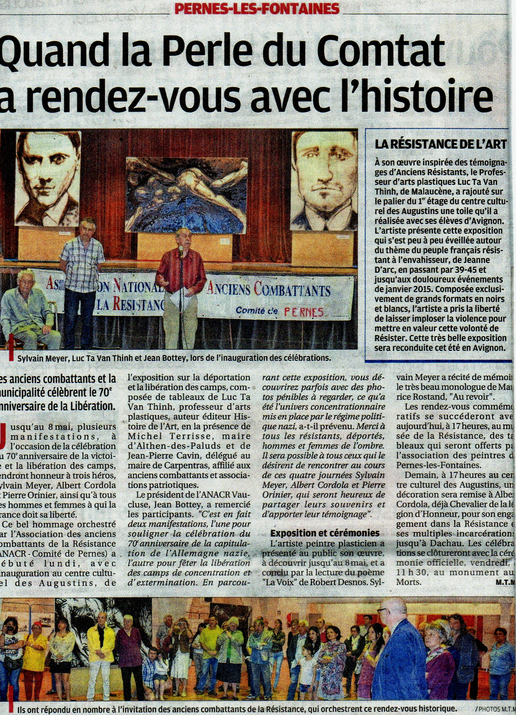 8 mai 2015 vaucluse