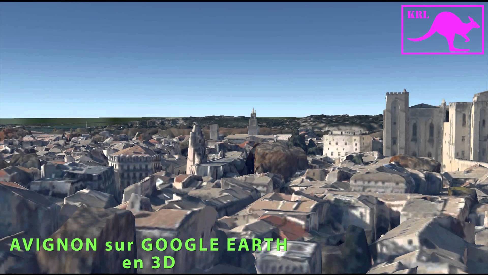 avignon 3d google earth
