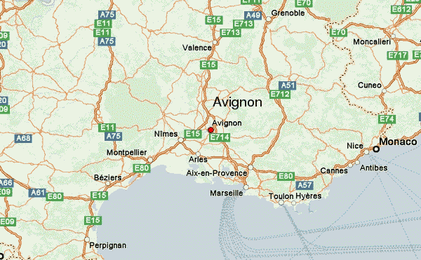 avignon 5 day weather forecast
