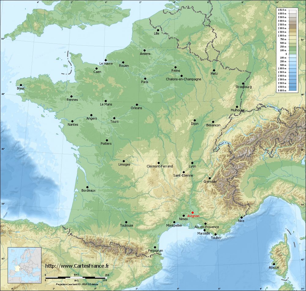 avignon 84 plan