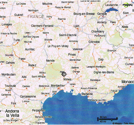 avignon a montpellier