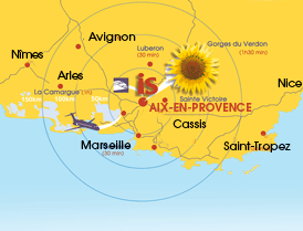 avignon aix en provence bus