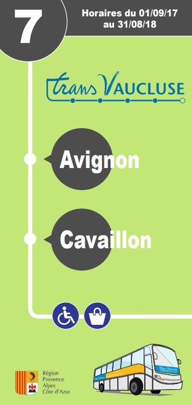 avignon apt bus