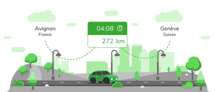 avignon geneve train