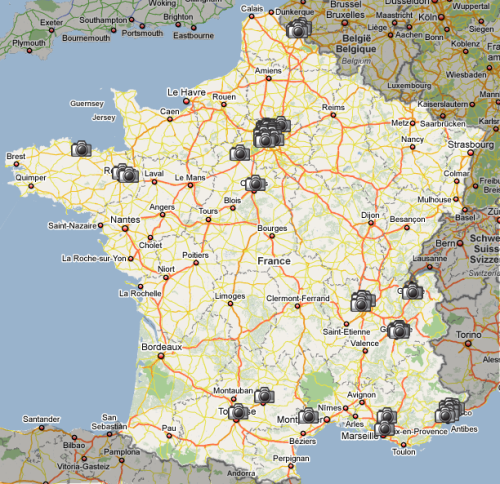 avignon google map