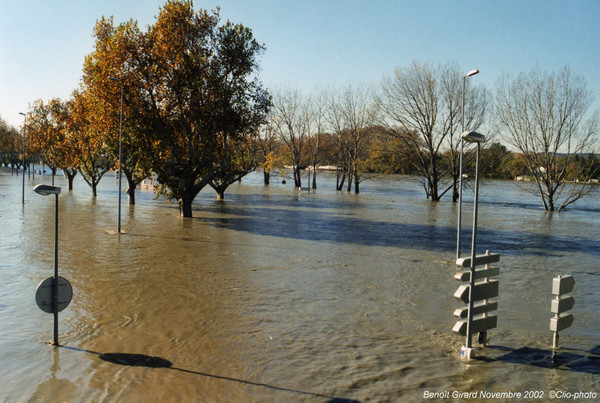 avignon inondation