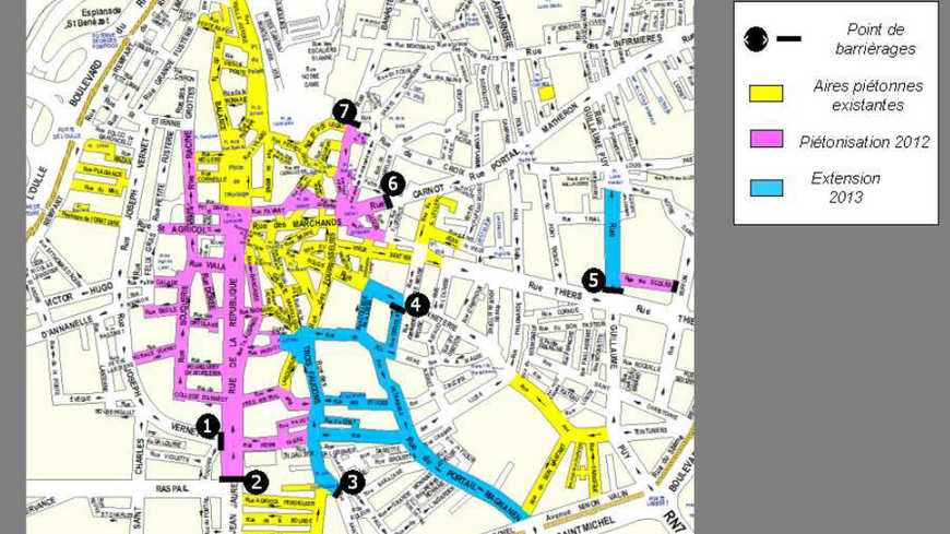 avignon intra muros plan