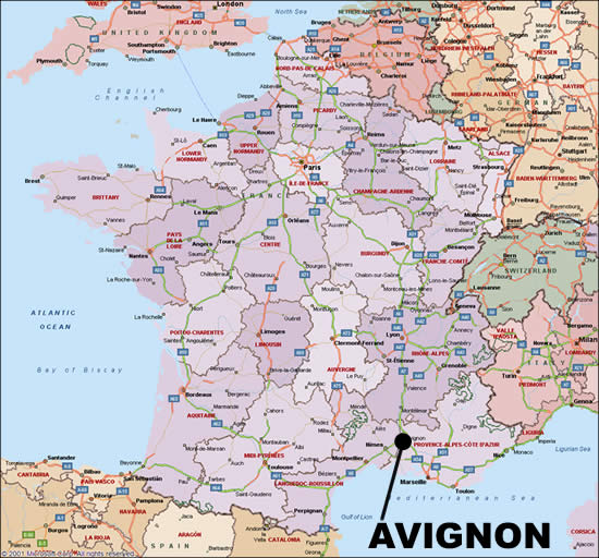 avignon location