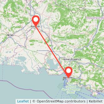 avignon marseille bus