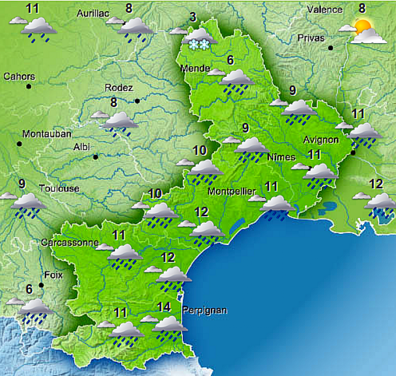 avignon meteo france
