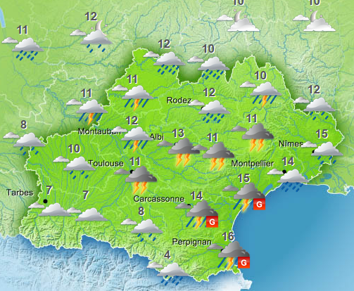 avignon meteo france
