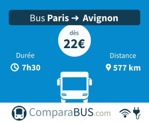 avignon paris bus