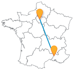 avignon paris bus
