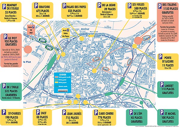 avignon parking