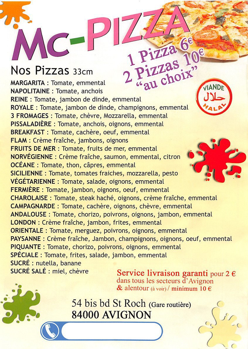 avignon pizza