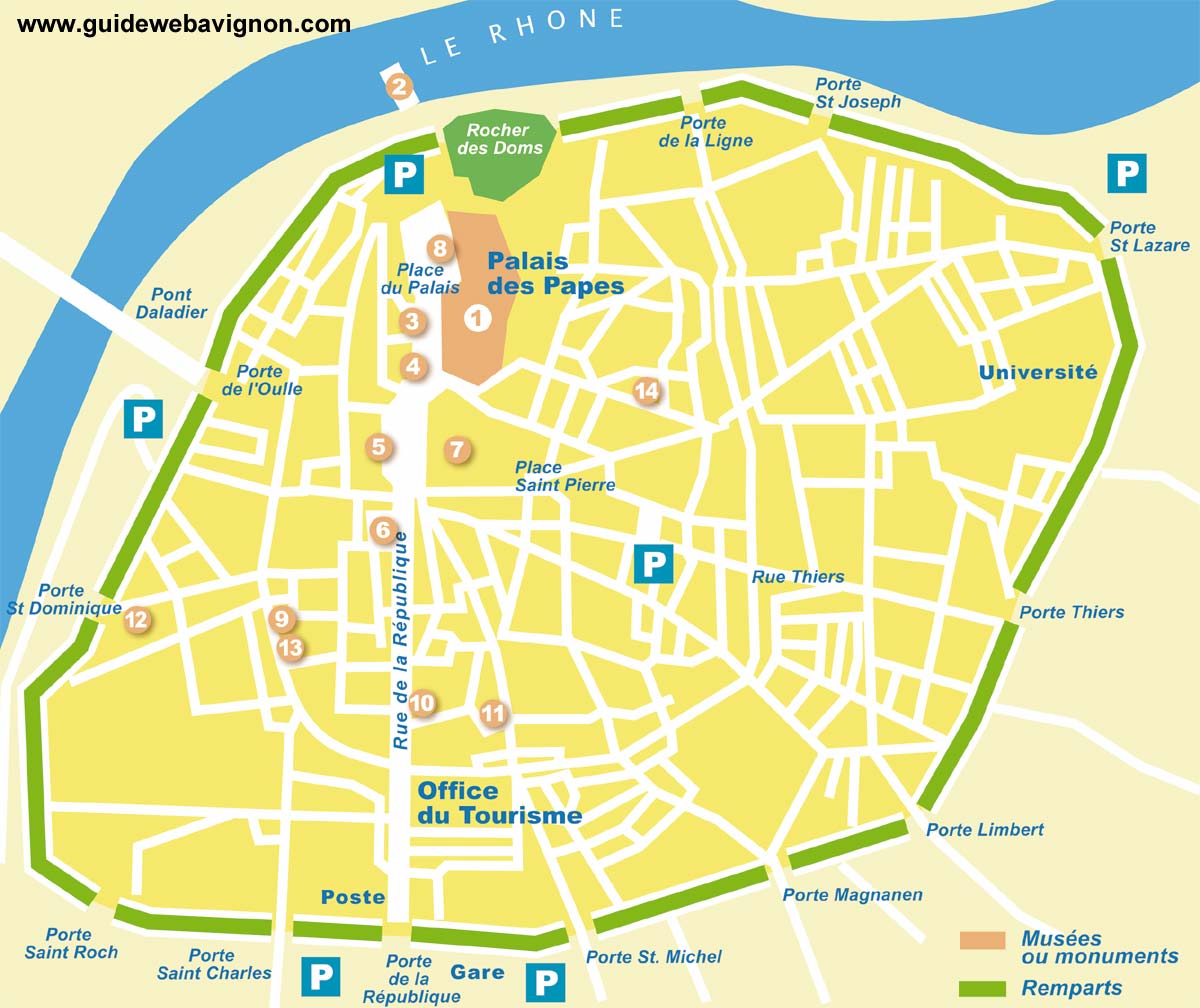 avignon plan