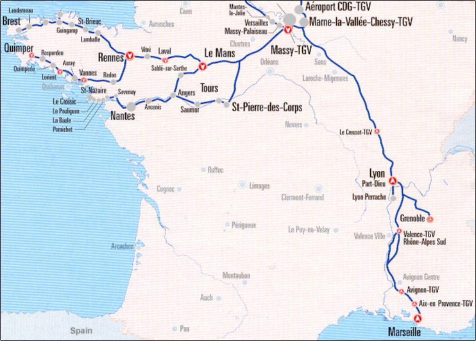 avignon rennes train