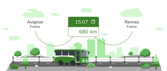 avignon rennes train