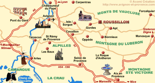 avignon roussillon