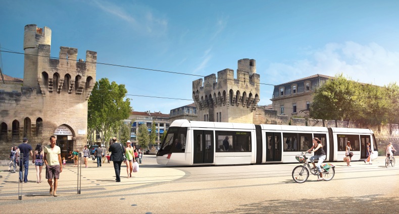 avignon tramway
