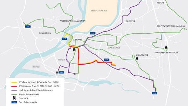 avignon tramway