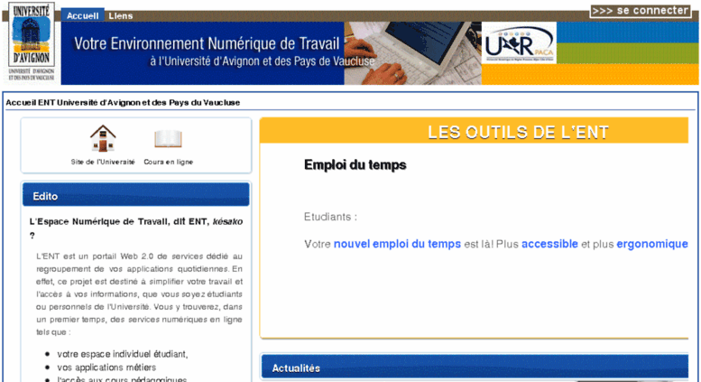 avignon universite ent
