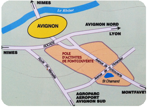 avignon zone industrielle