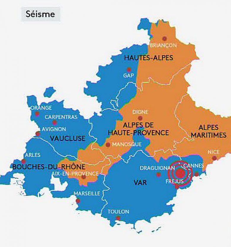avignon zone sismique