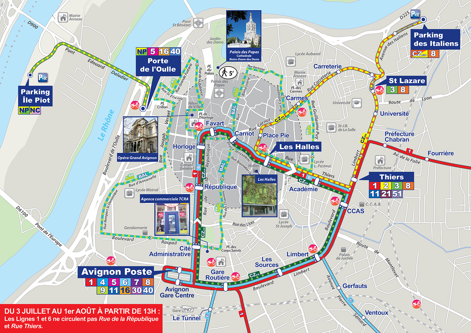 bus 6 avignon
