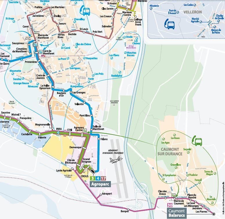 bus 6 avignon