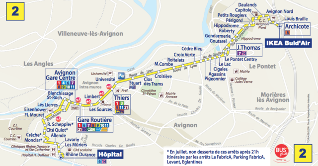 bus 8 avignon