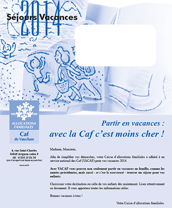 c a f vaucluse