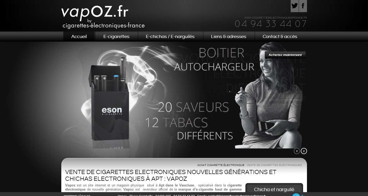 e cigarette vaucluse