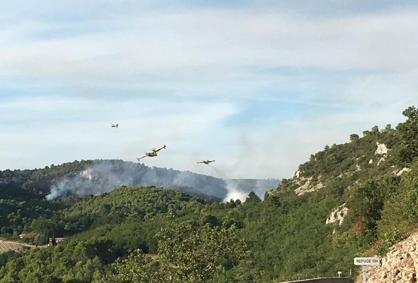 incendie vaucluse 6 aout