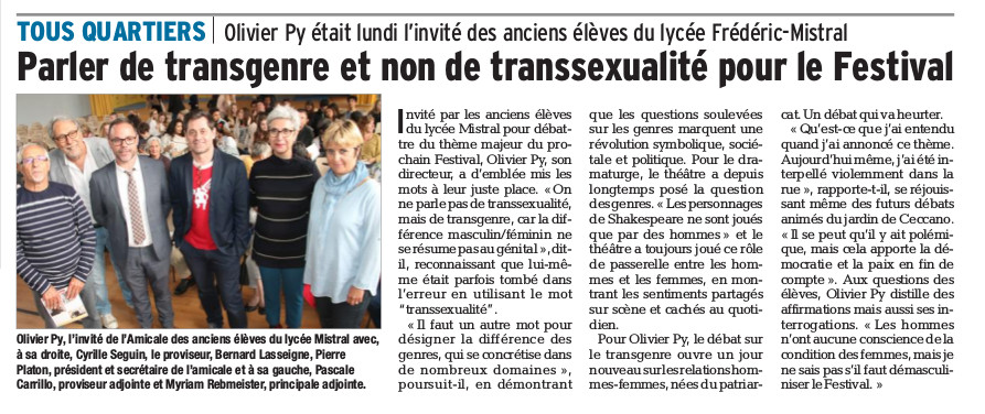 internat 5eme vaucluse