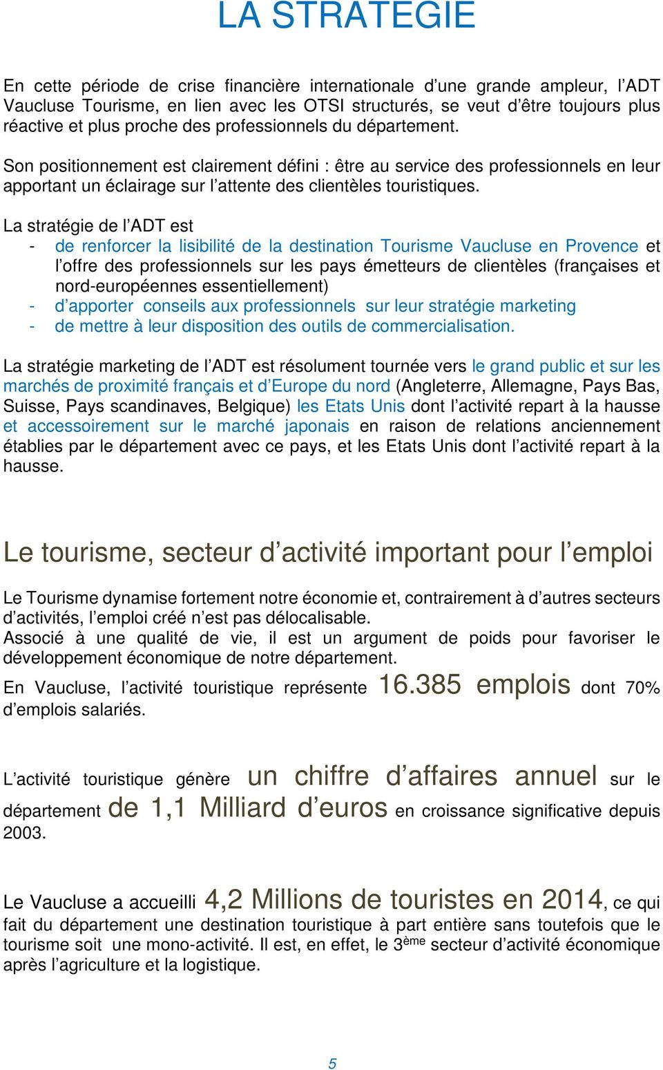 l'adt vaucluse tourisme