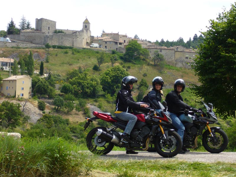 le vaucluse a moto