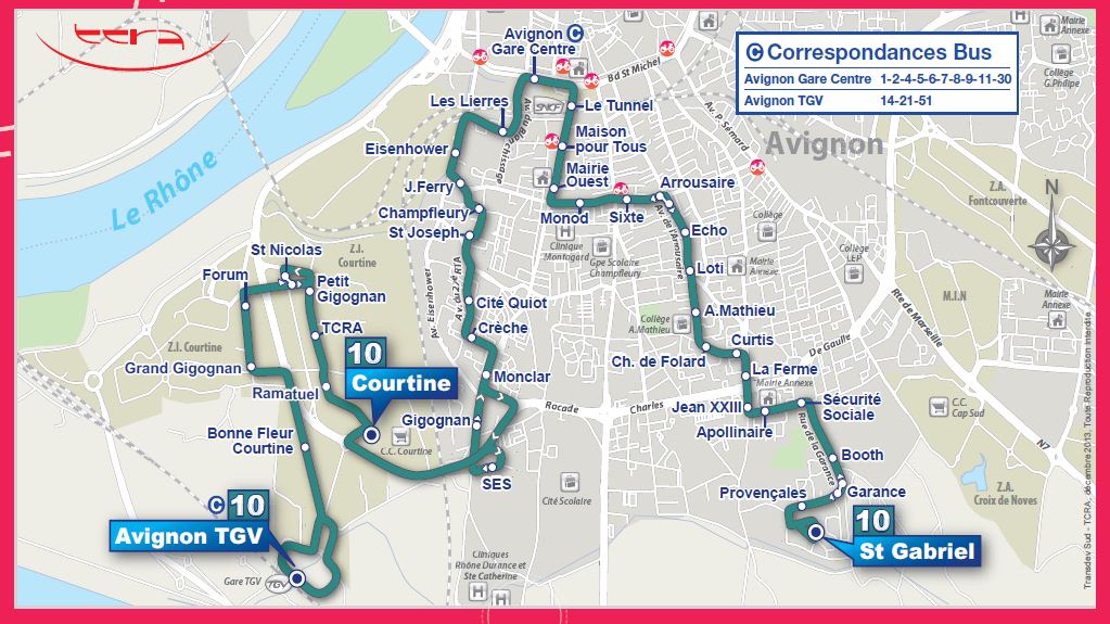 ligne 5 avignon