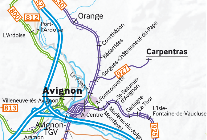 ligne 6 avignon l'isle