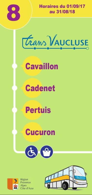 ligne 8 avignon cavaillon