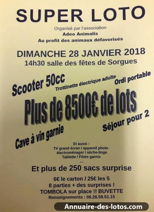 loto vaucluse 6 decembre