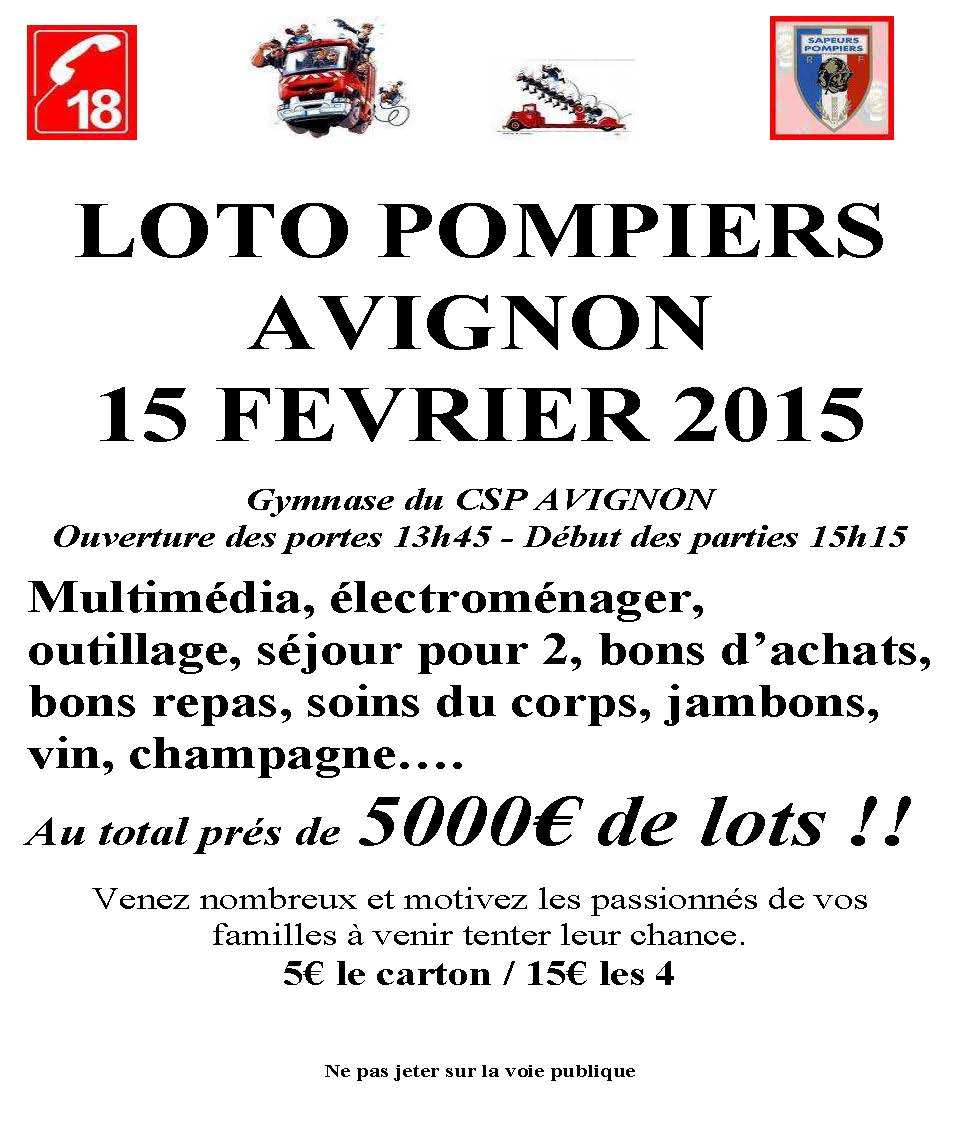loto vaucluse 7 mars 2015