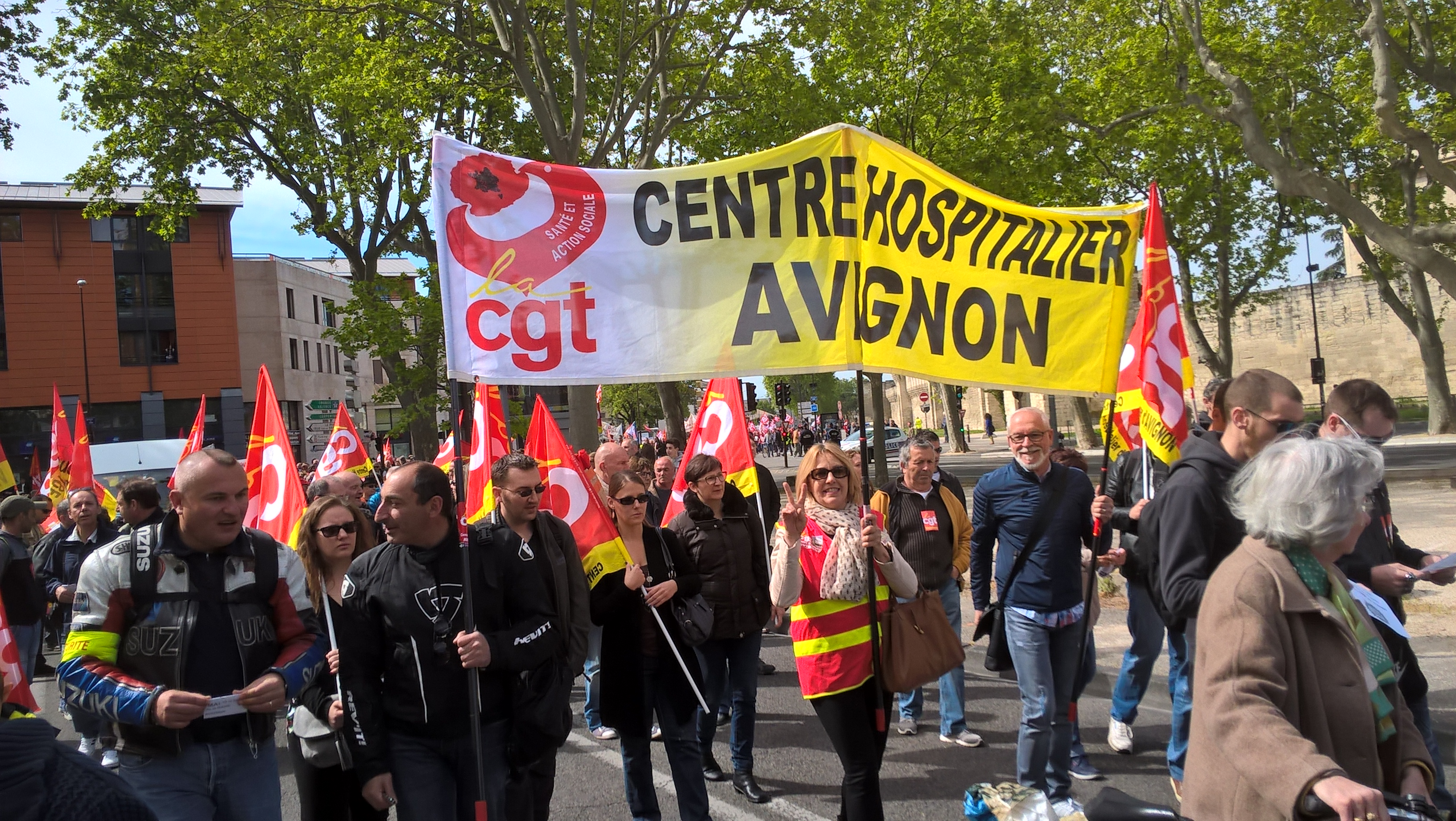 manifestation avignon 9 avril