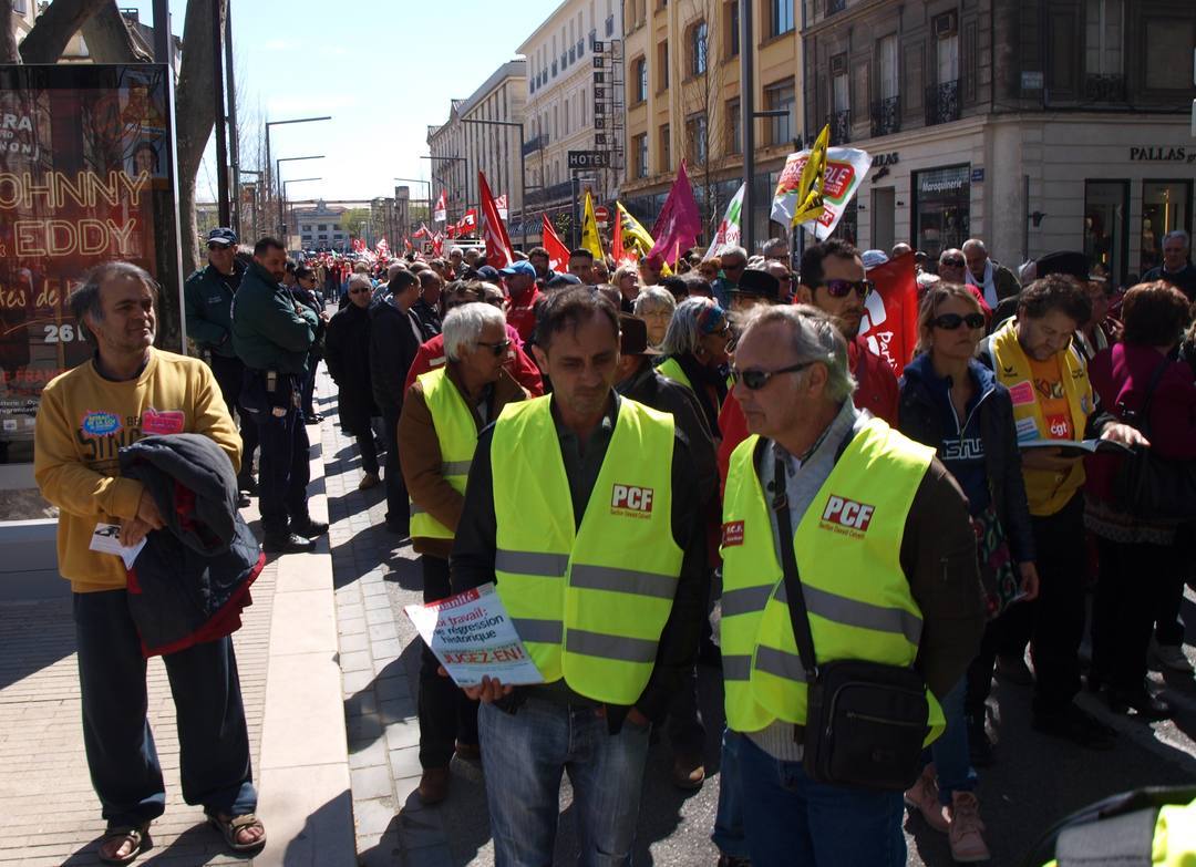 manifestation avignon 9 avril