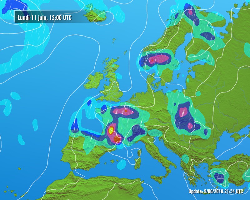 meteo avignon 8 jours