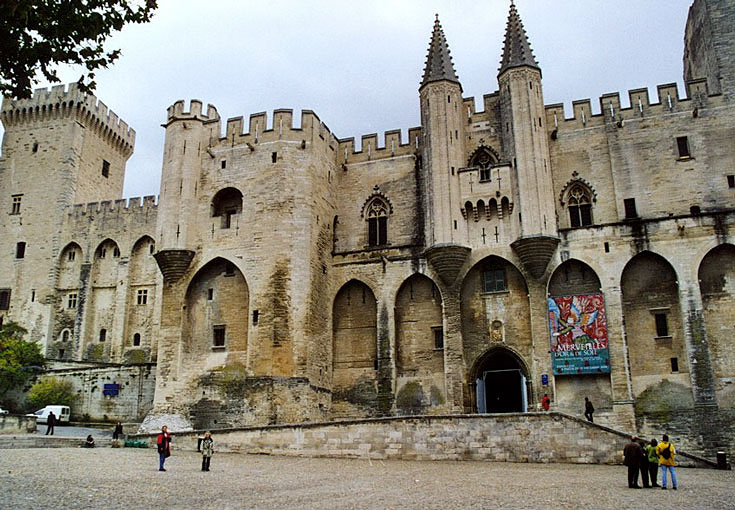 pavepaladset i avignon