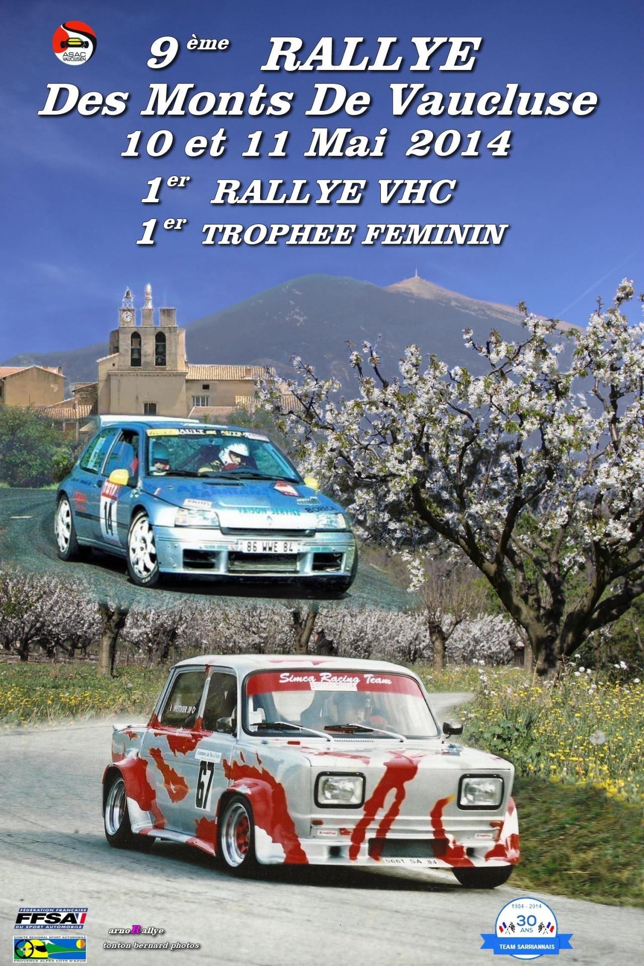 rallye vaucluse 2014