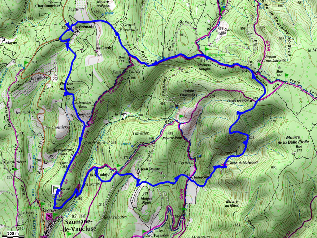 randonnee vaucluse 84