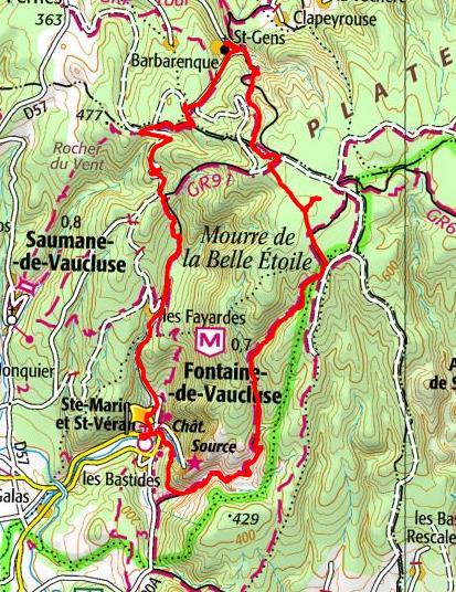 randonnee vaucluse 84