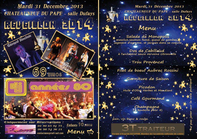 spectacle vaucluse 31 decembre